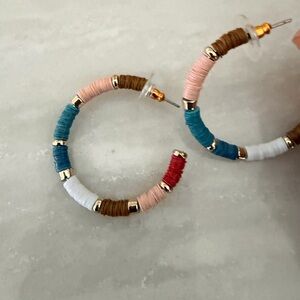 Colorful Hoop Earrings